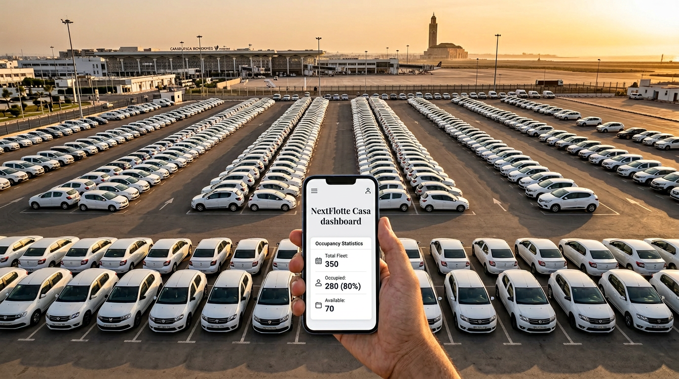 دراسة سوق كراء السيارات بالدار البيضاء و المدن الكبرى 2026