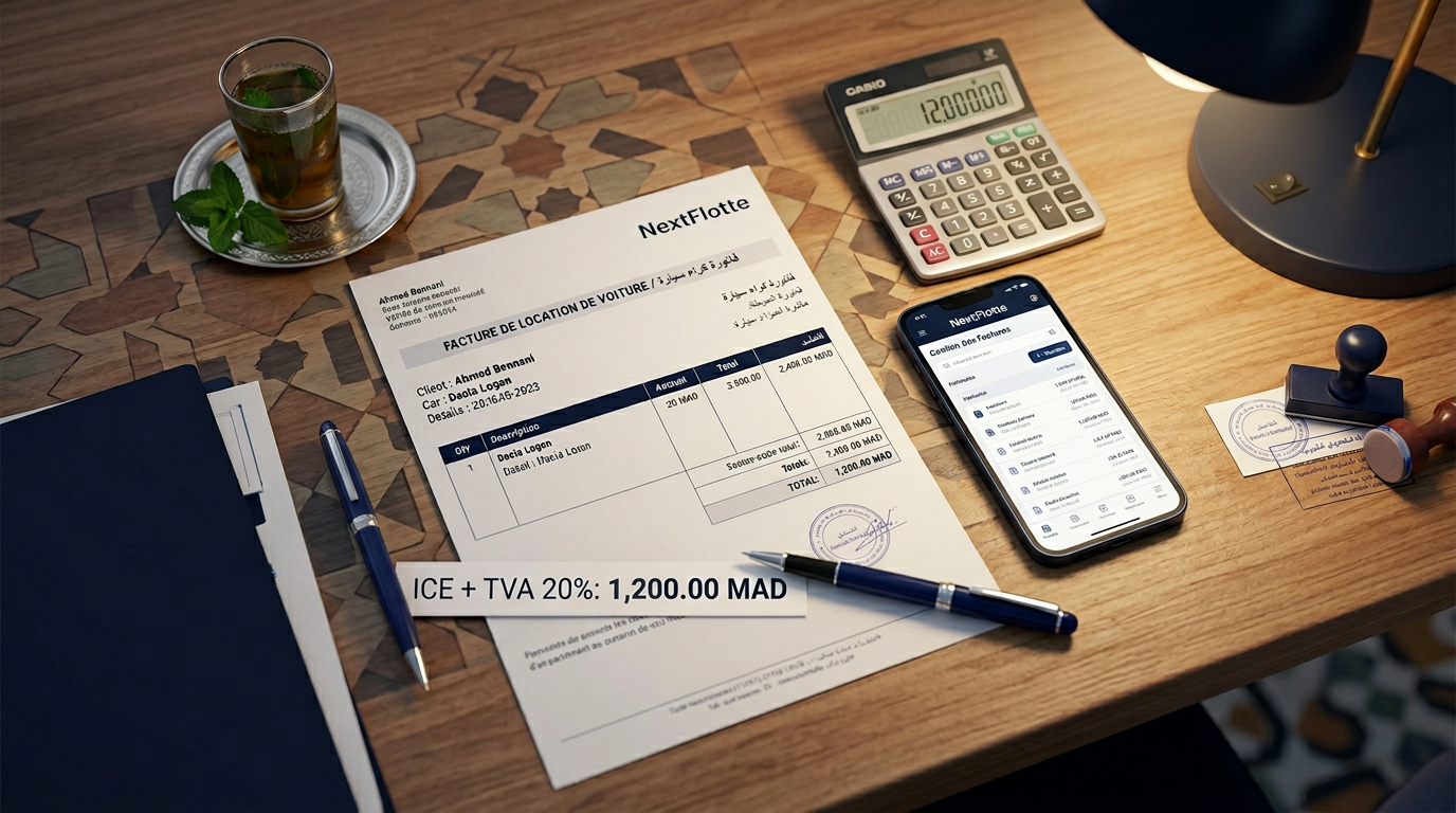 فاتورة كراء سيارة بالمغرب 2026: النموذج و القانون
