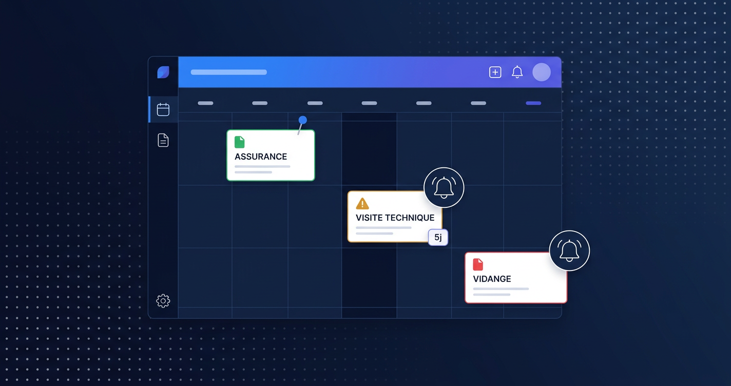 Assurance et visite technique : ne laissez plus jamais un document expirer