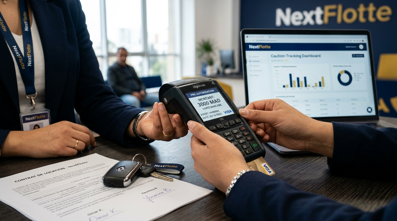 Caution location voiture Maroc 2026 : combien exiger