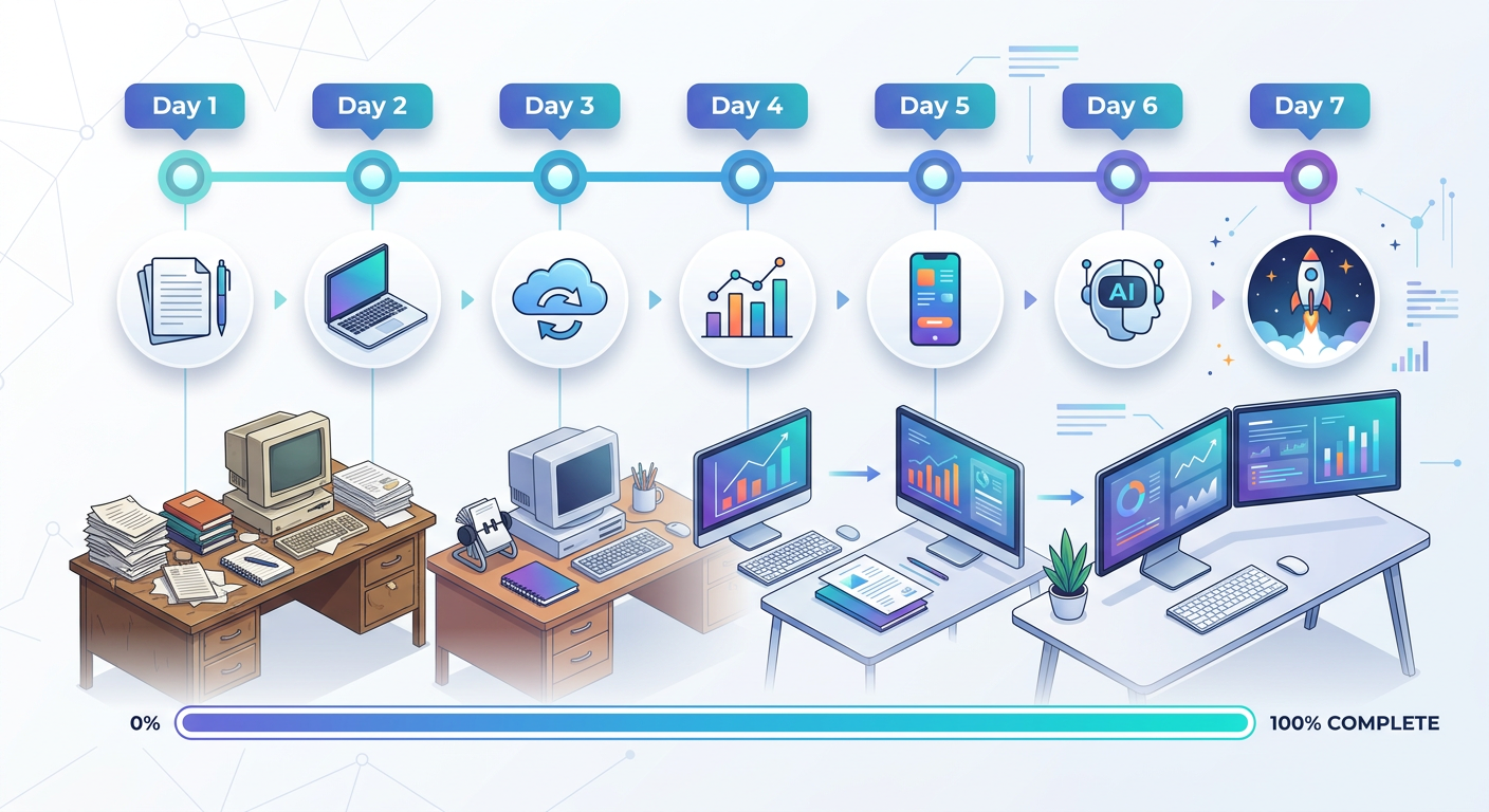 Comment digitaliser votre agence de location de voitures en 7 jours