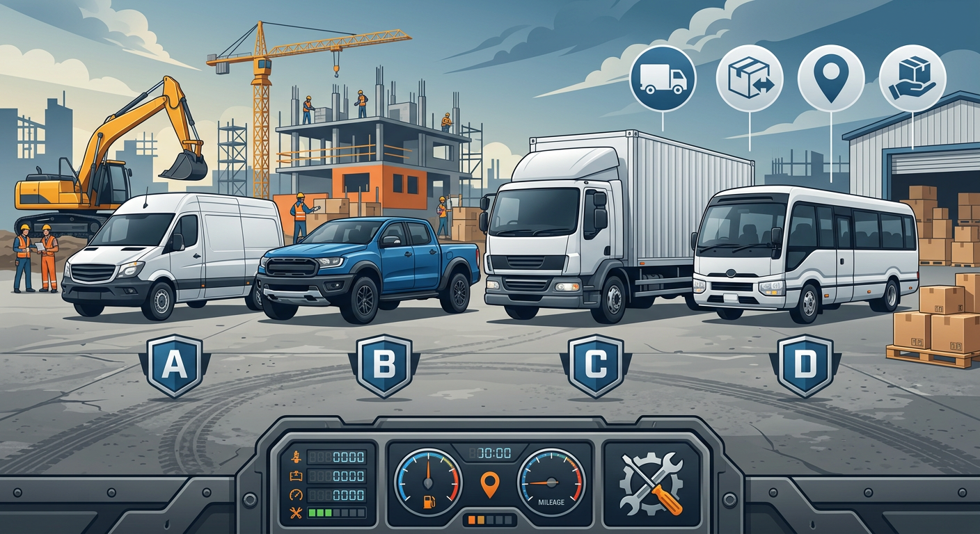 Location d'utilitaires et de véhicules commerciaux au Maroc