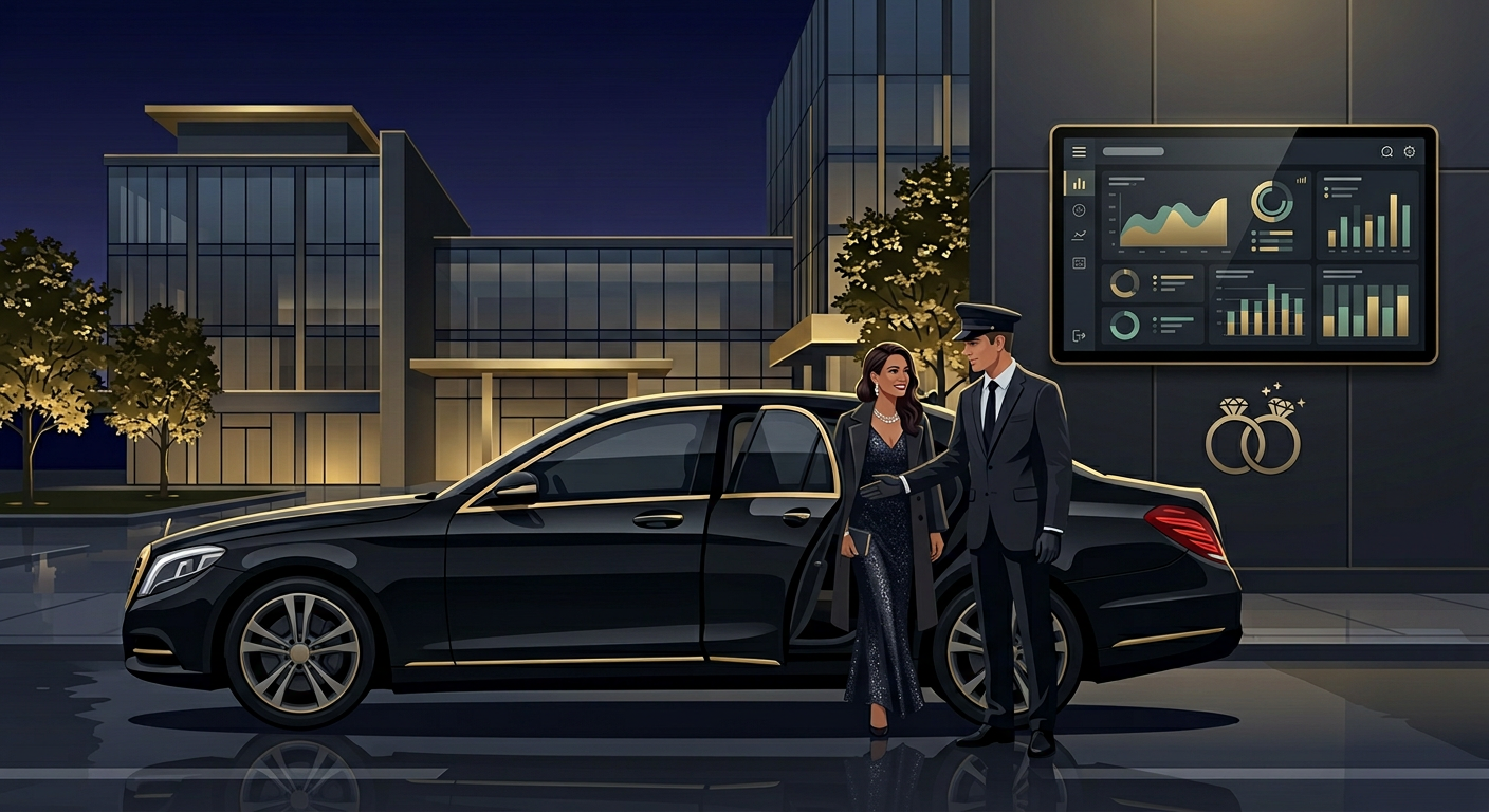 Location de voitures avec chauffeur : un service premium à digitaliser