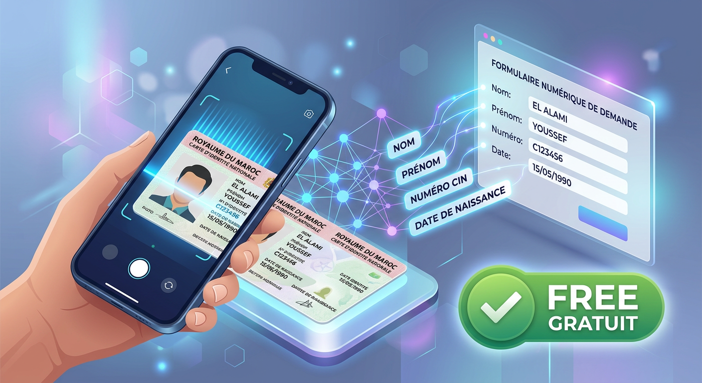 Scanner IA de documents : comment la reconnaissance automatique de CIN et permis accélère la location